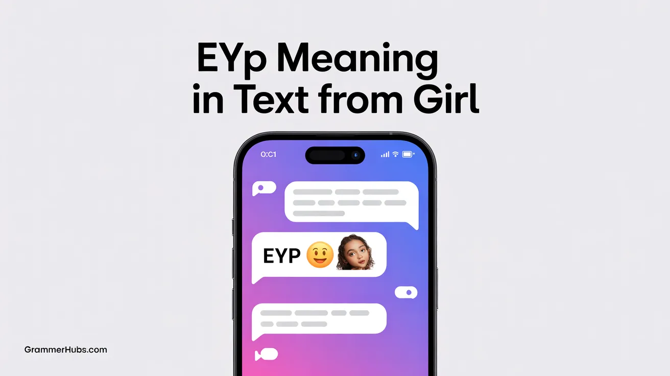 EYP Mean in Text from Girl