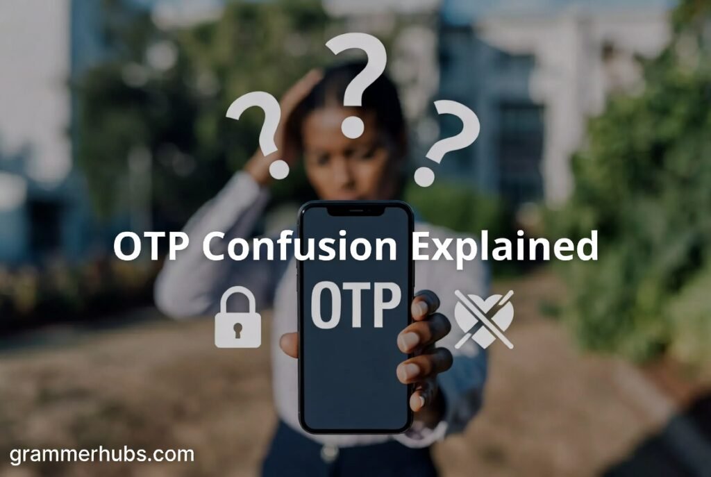 otp Common Misunderstandings