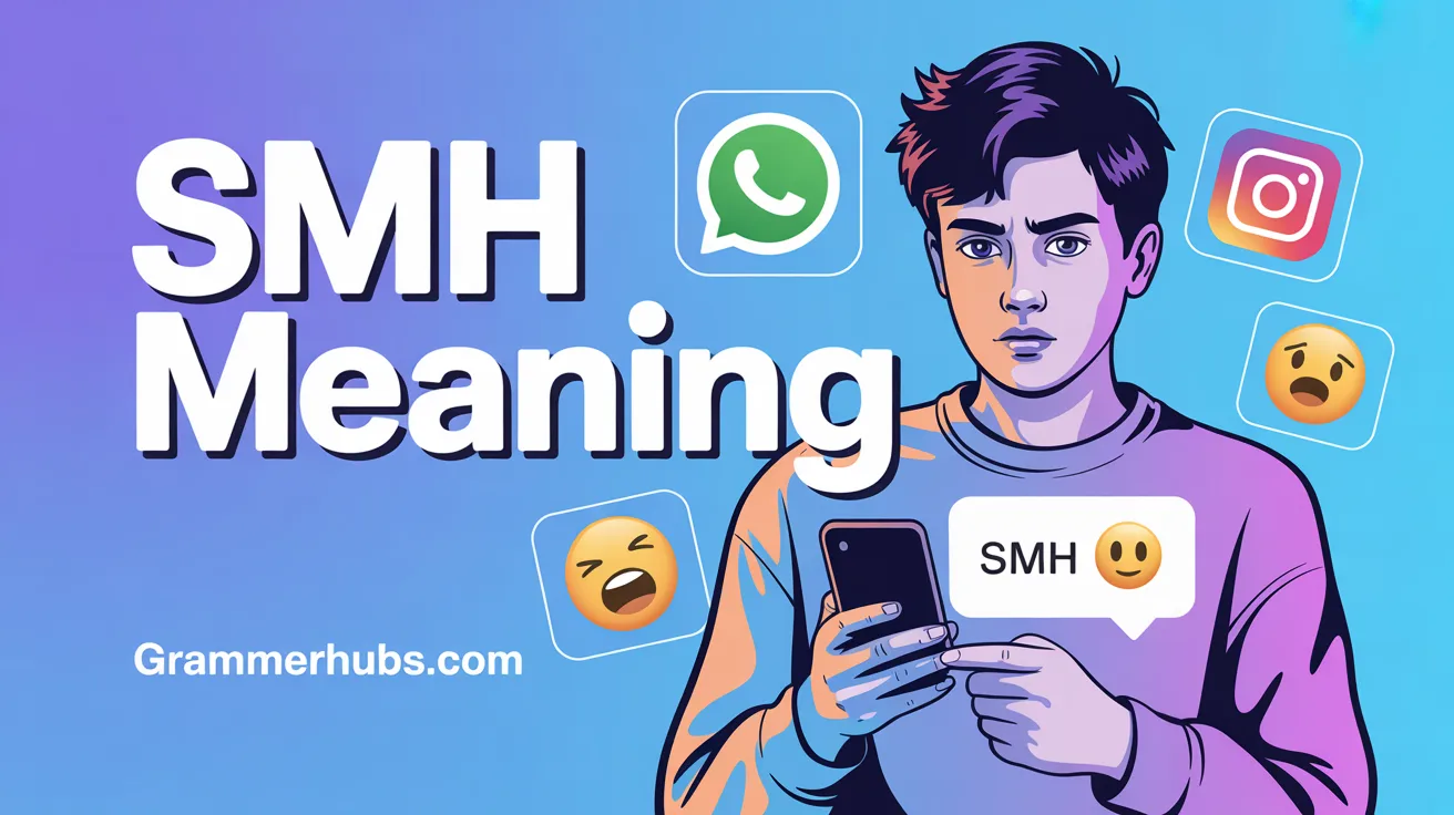 SMH Mean in Text Slang