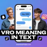 VRO Mean in text