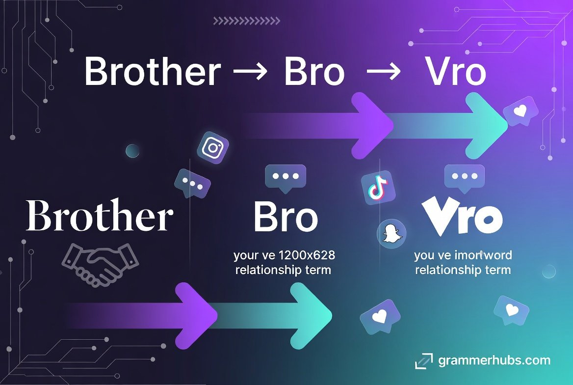 Vro Meaning in Text: What It Really Means