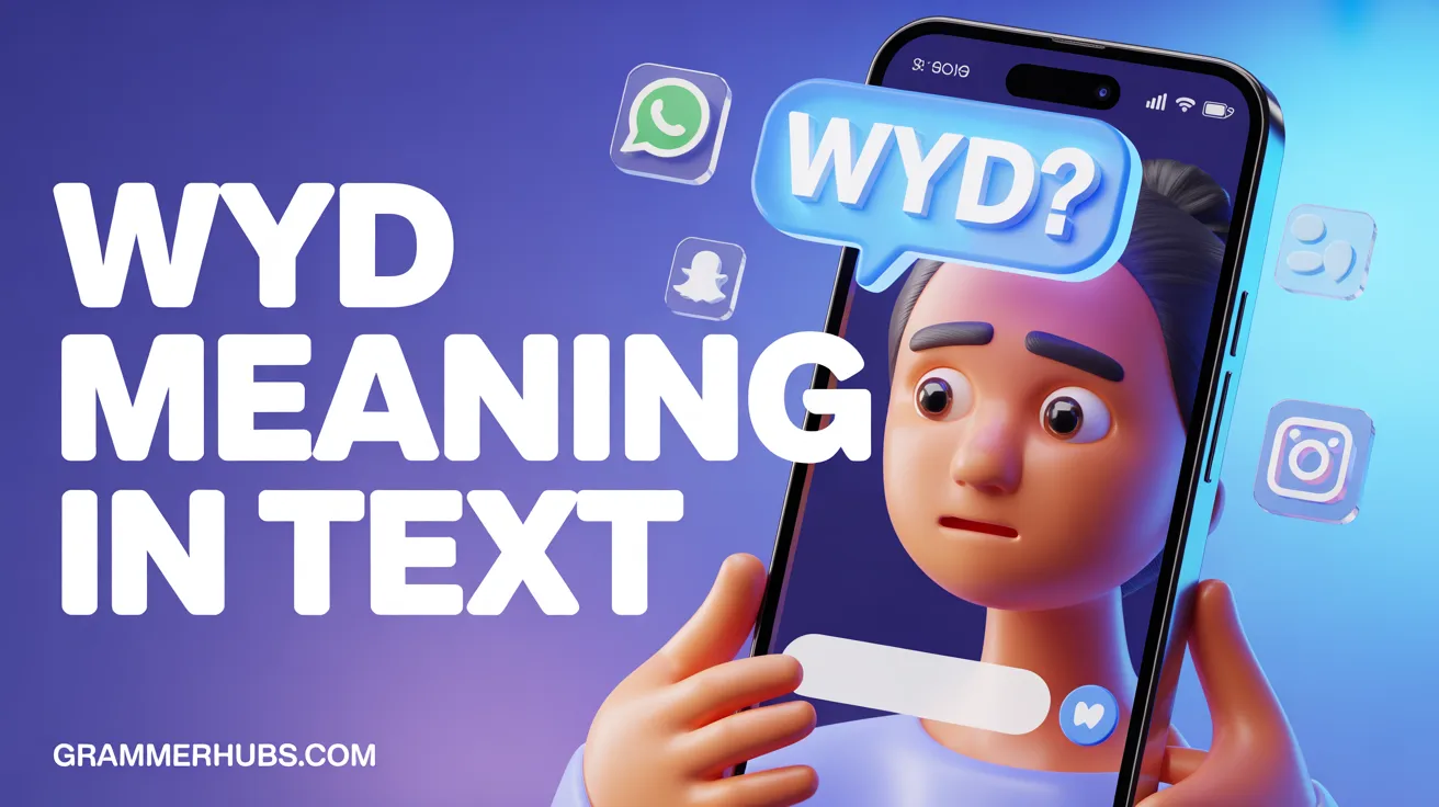 WYD Mean in Text