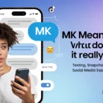 mk mean in text