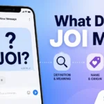 joi mean in text