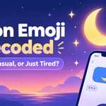 Moon Emoji Mean In Text