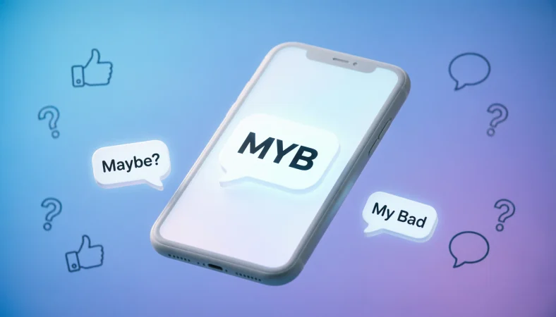 MYB Mean In Text