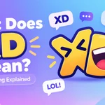 xd mean in a text