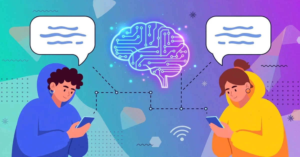 ai mean in text