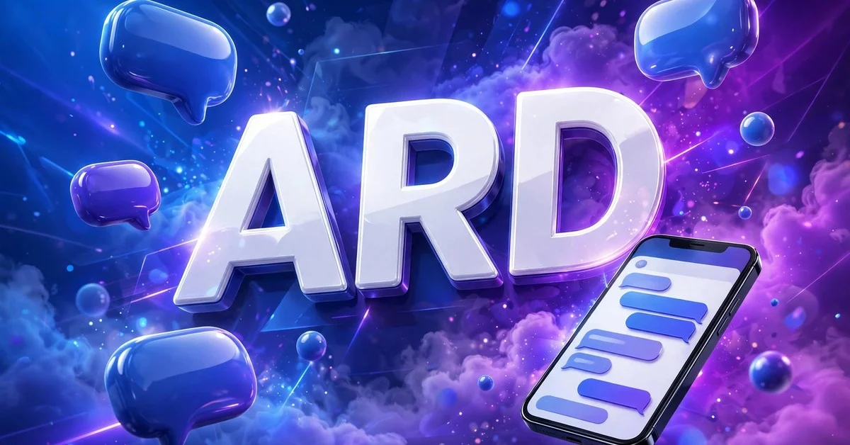 ARD meaning in texting
