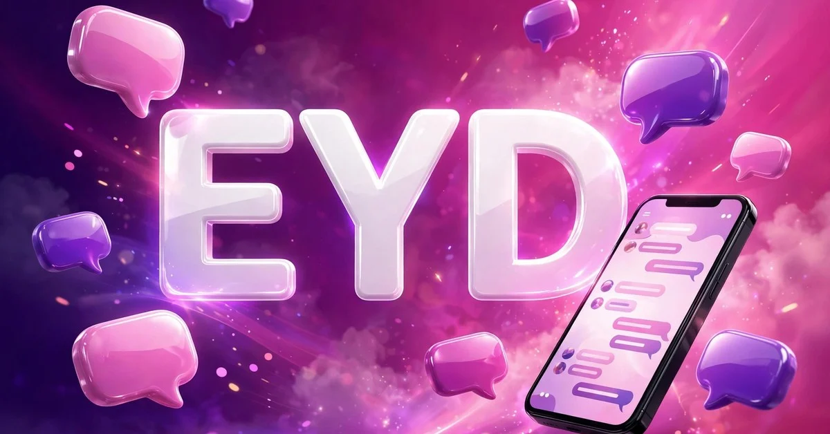 EYD meaning in texting