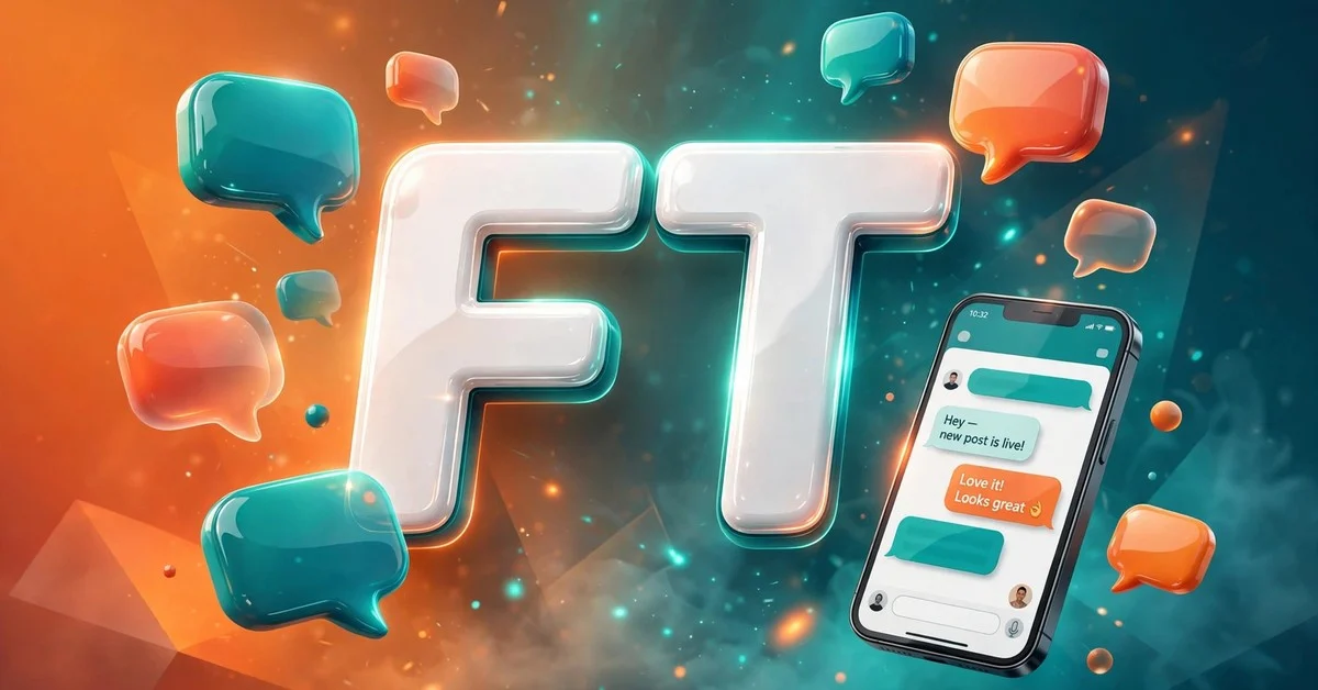 FT meaning in texting