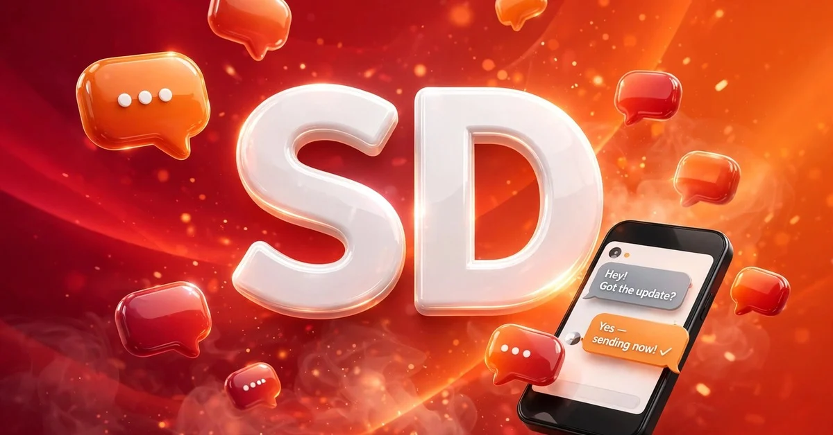 SD meaning in texting