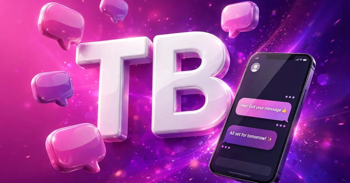 TB meaning in texting