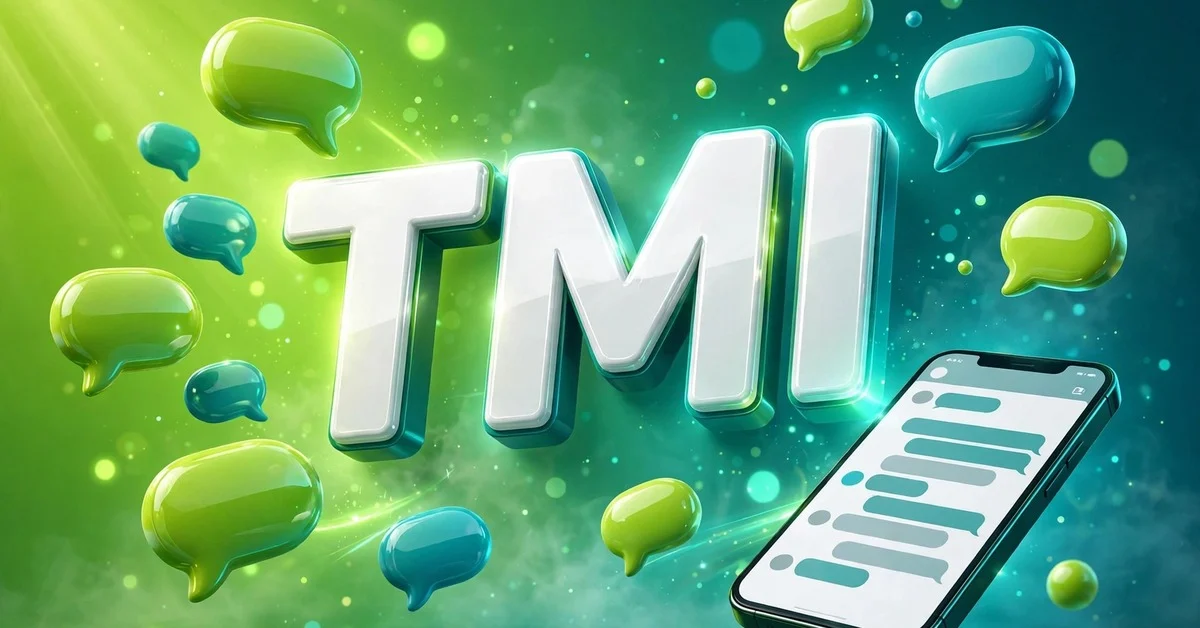 TMI meaning in texting