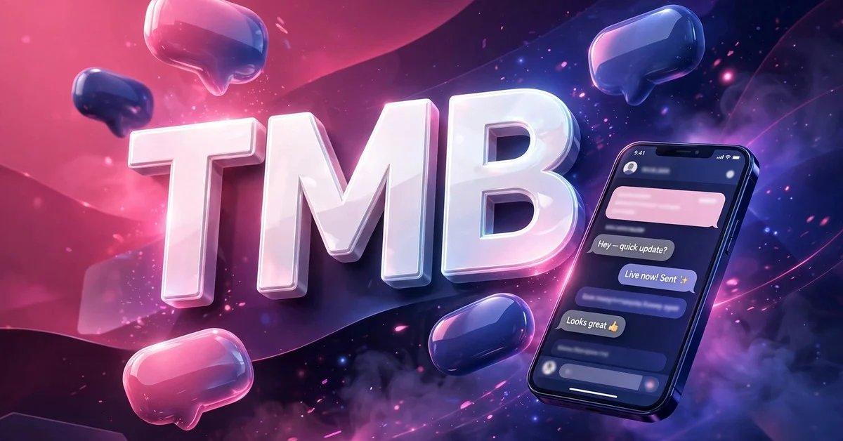 TMB meaning in texting