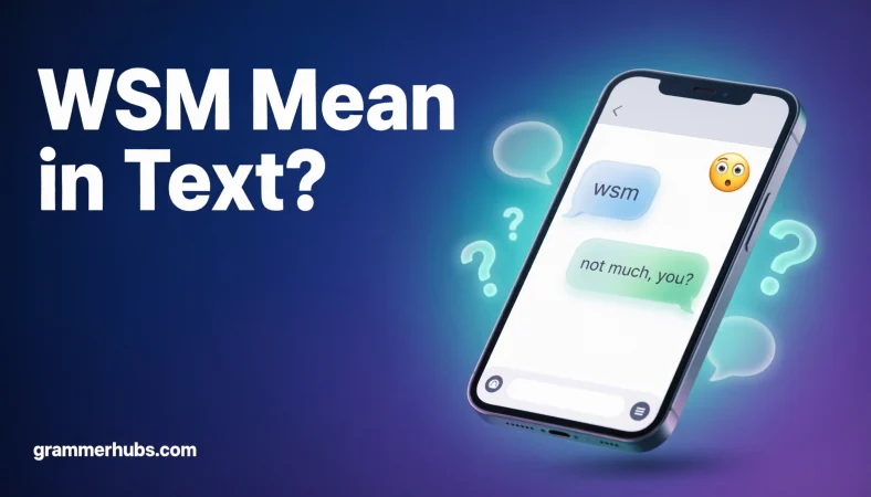 WSM Mean in Text